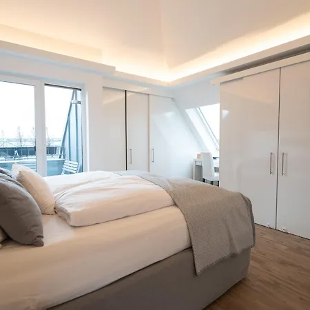 Penthouse Mit Panoramaterrasse Und Whirlpool * Кобленц