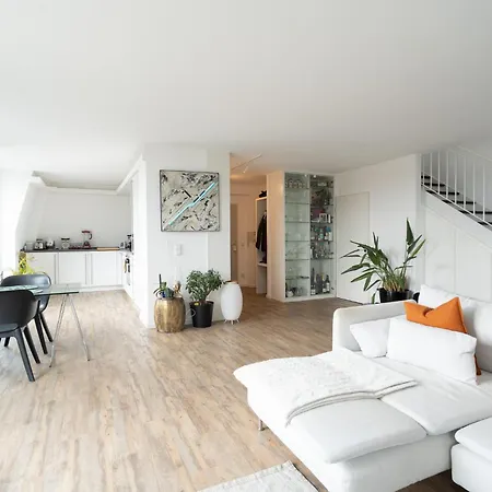 Апартаменты Penthouse Mit Panoramaterrasse Und Whirlpool