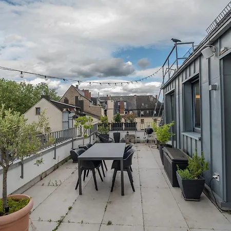 Апартаменты Penthouse Mit Panoramaterrasse Und Whirlpool